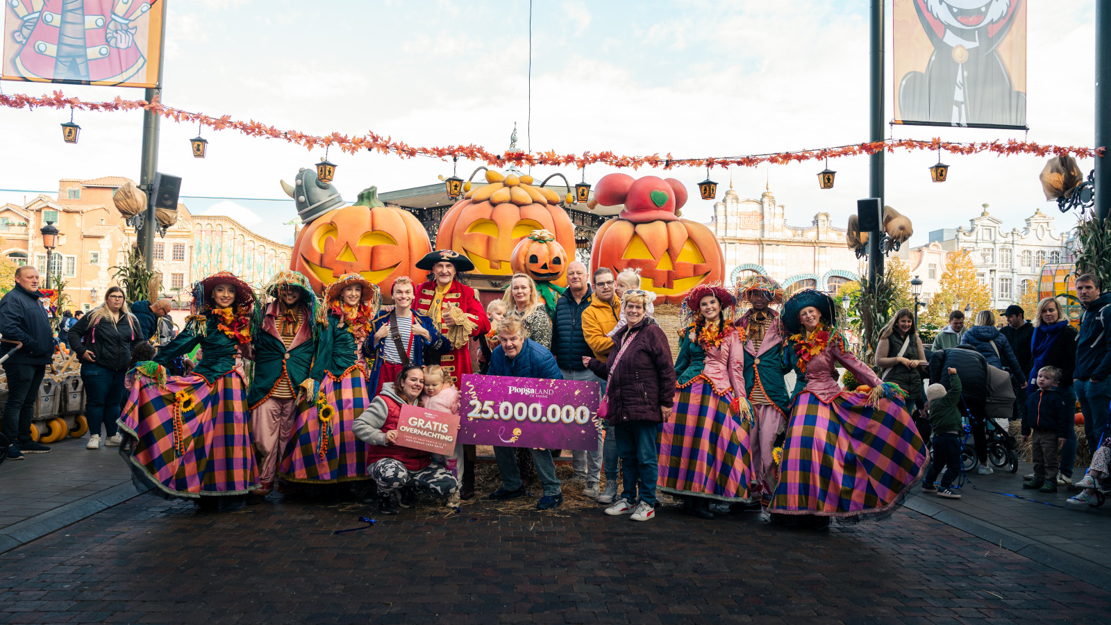 25 miljoenste bezoeker Plopsaland De Panne