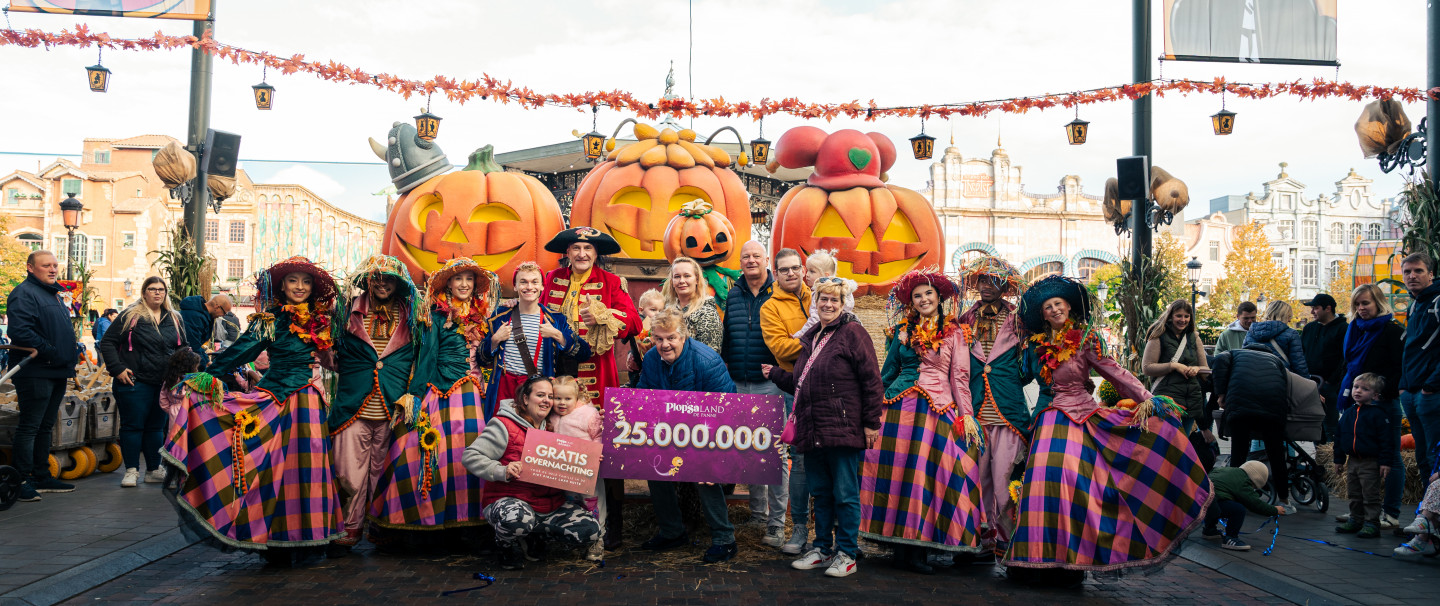 Plopsaland De Panne verwelkomt haar 25 miljoenste bezoeker