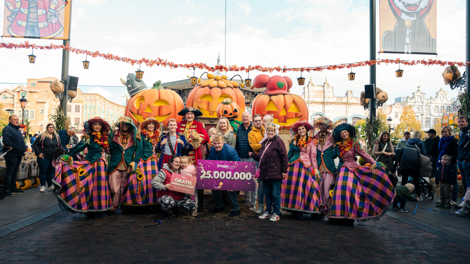 25 miljoenste bezoeker Plopsaland De Panne