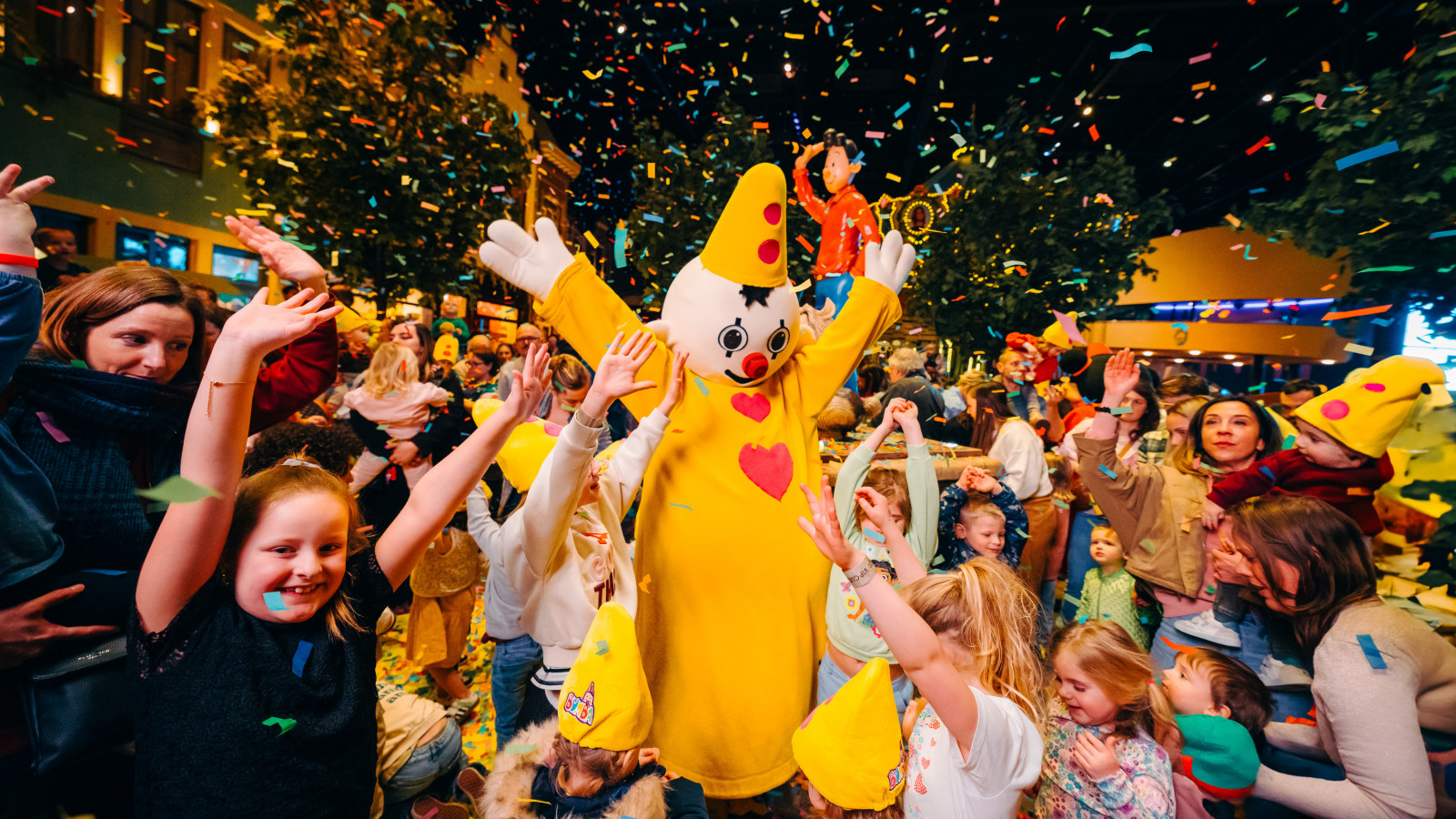 Plopsa Indoor Hasselt trapt jubileumjaar feestelijk af met het Bumba Festival