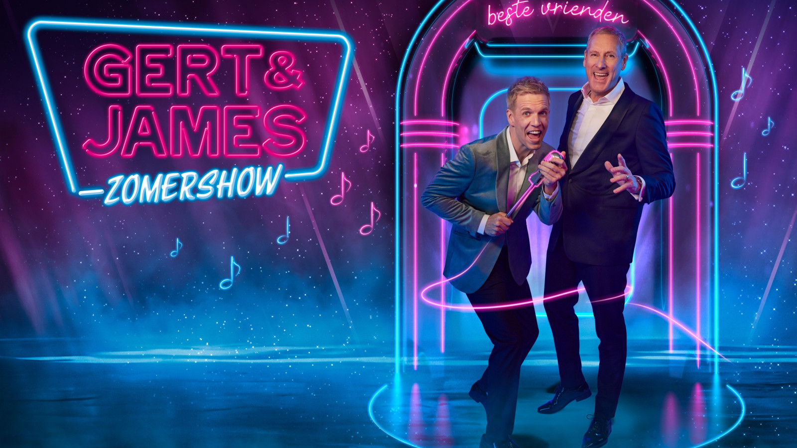 Gert & James brengen deze zomer een nieuwe show naar de kust!