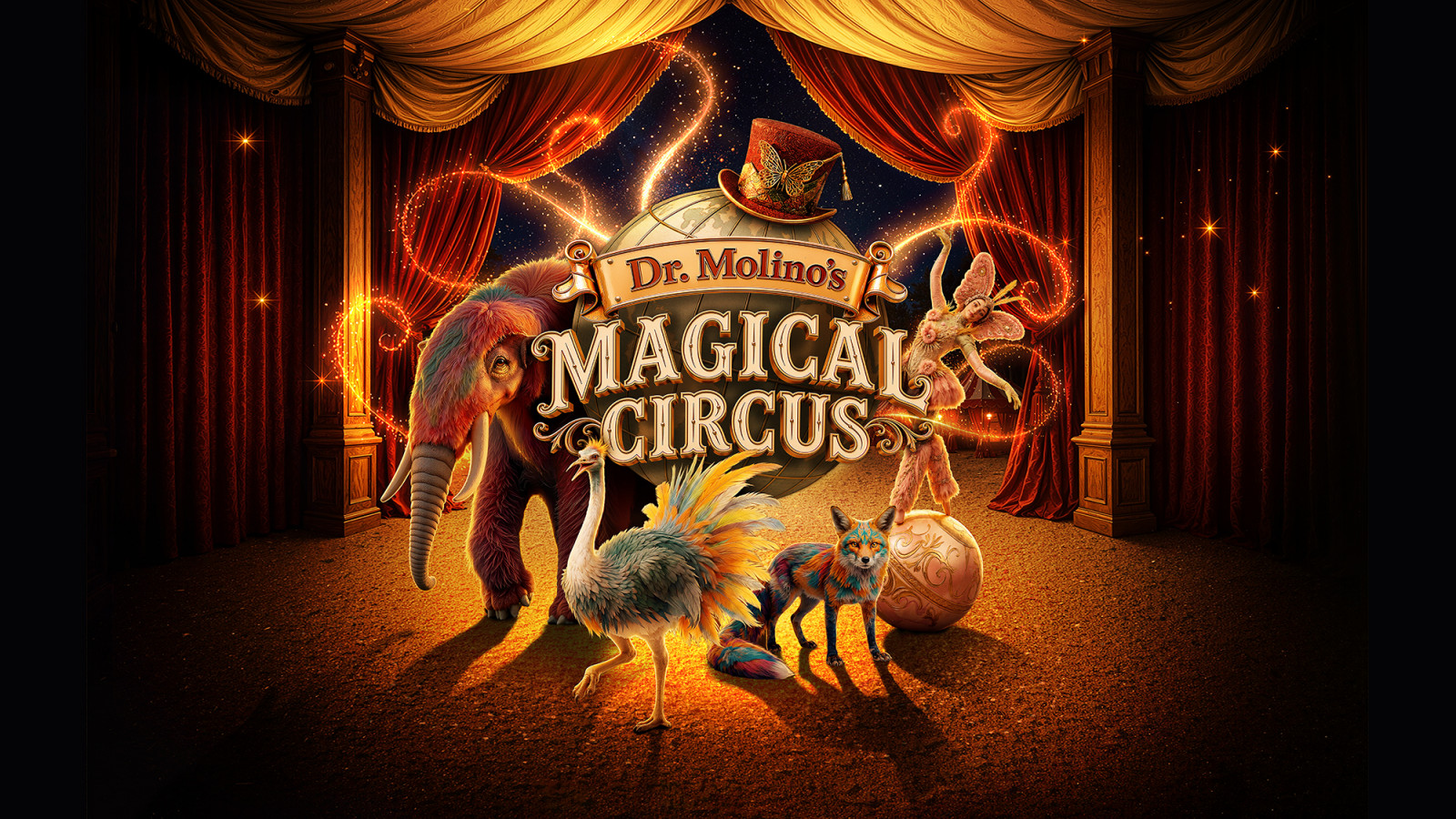 Studio 100 presents its brand-new family show Dr. Molino’s Magical Circus